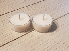 6ct Hazelnut Coffee Tealights with cotton wick