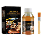 Headliner Repair Glue 100 ml bottle with yellow transparent adhesive