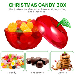 36pcs apple boxes for favors in festive packaging Healeved