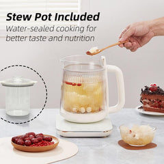 Health Pot glass touch panel and LED display
