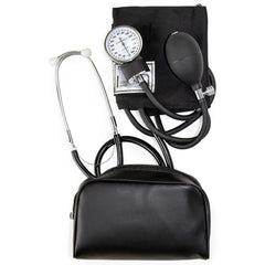 HealthSmart manual blood pressure monitor nylon cuff with case