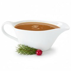 Heartland Home 16oz porcelain gravy boat with spout