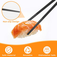 Heat resistant dishwasher safe fiberglass chopsticks