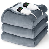 Heated Electric Blanket Queen Size two zones with dual control
