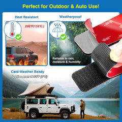 heat resistant adhesive strips up to 110 C
