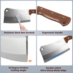 high carbon steel blade close up