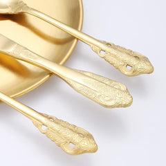 Heavy duty stainless steel flatware for everyday use