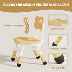 Height adjustable chairs