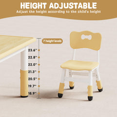 Height adjustable table legs