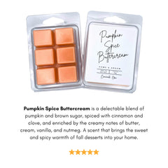 Hello Pumpkin wax melts strongly scented 4-pack