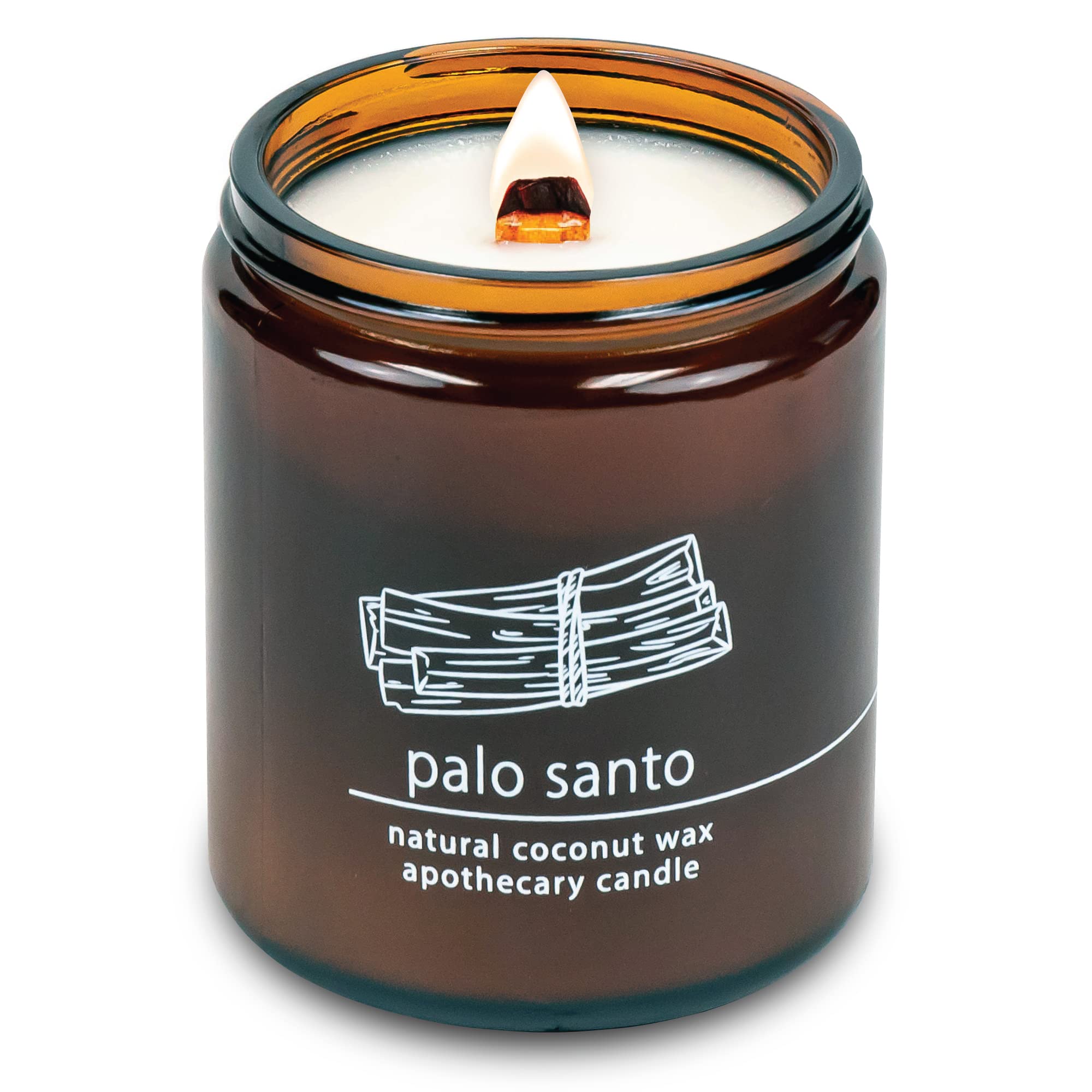 Hemlock Park crackling wood wick candle 8 oz