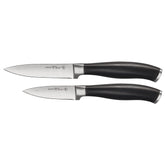 Henckels Elan 2pc paring knife set ergonomic handle and endcap