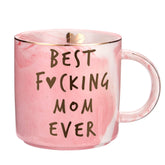Hendson pink marble mug 11.5oz coffee cup