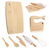 HEQU wooden kids knives style 1 with child safe design
