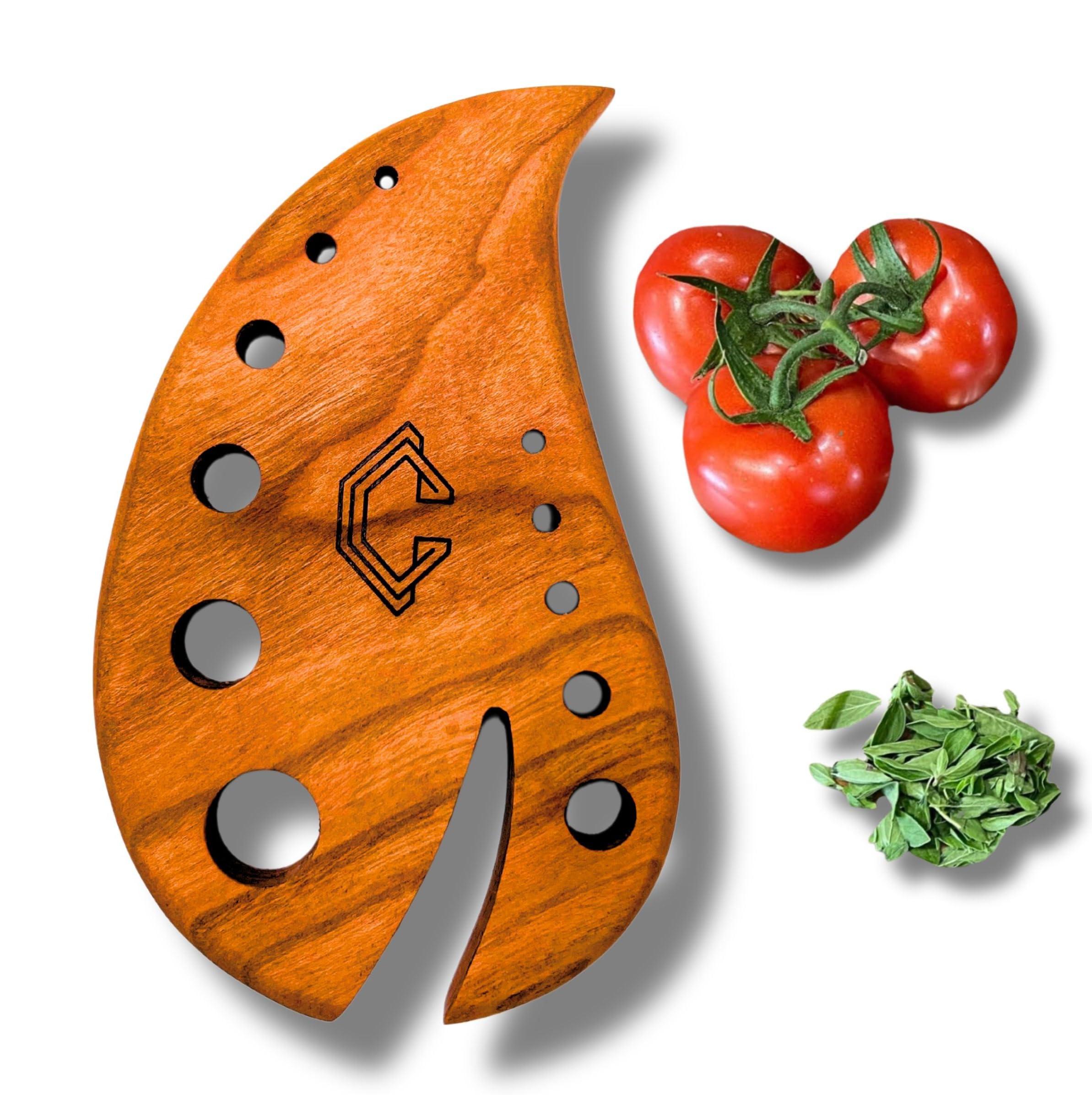Herb Stripper cherry hardwood leaf remover tool