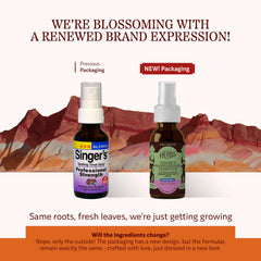 Vegan throat spray with Osha by Herbs Etc for vocal care