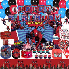 Banner for Hero Themed Birthday Party Decorations Set