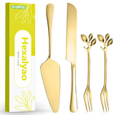Hexalyao 2 piece cake knife and server set product image