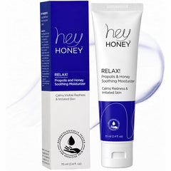 Hey Honey Skincare Relax Instant Rosacea Relief Cream 2.4 oz packaging