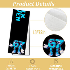 Heyfary 67 Meme Party Decor table runner for indoor outdoor use