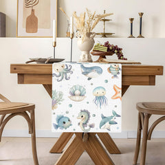 Heyfary under the sea table runner 33x183 cm