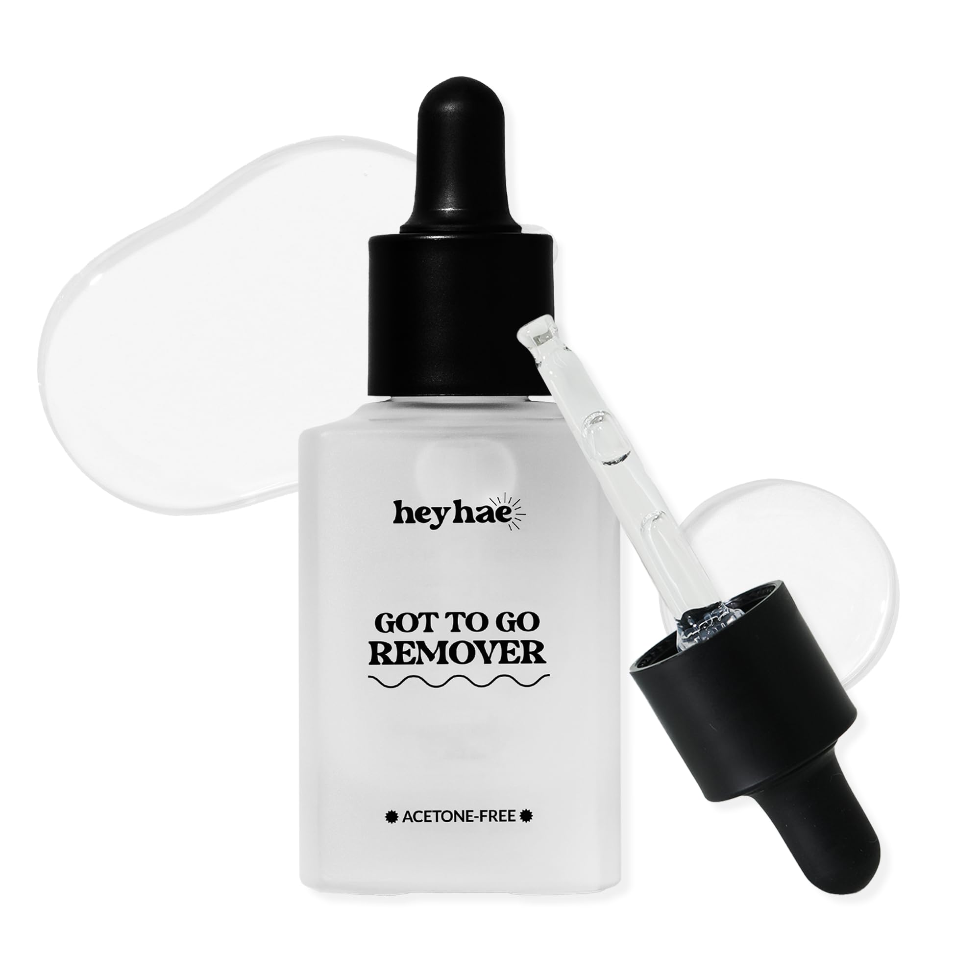 Heyhae semi cured gel nail strip remover bottle