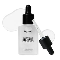 Heyhae semi cured gel nail strip remover bottle