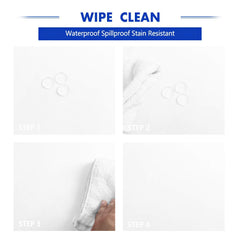 Waterproof round tablecloth by Hiasan indoor outdoor use