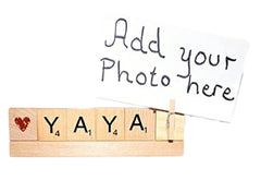 Hiding Place Boutique Handmade Love Yaya Frame red embellishment included