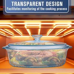 High borosilicate glass baking dishes