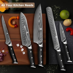High carbon stainless steel Damascus blades