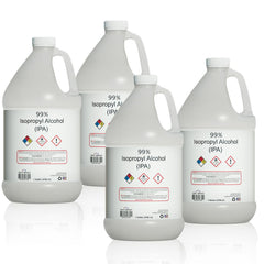 High Impact 99% Isopropyl Alcohol IPA gallon bottle pack of 4