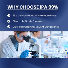 High Impact 99% Isopropyl Alcohol IPA liquid gallon container four-pack