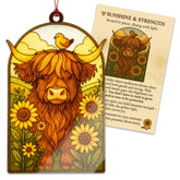 Highland Cow Ornaments decorative holiday keepsake