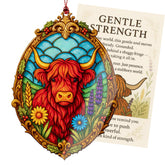 HighlandCow Suncatcher product image