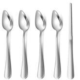 Hiware grapefruit spoons and knife 4piece stainless steel set