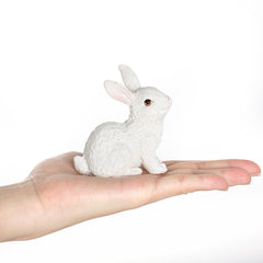 Resin Easter rabbit statues durable indoor outdoor display by Hmxpls