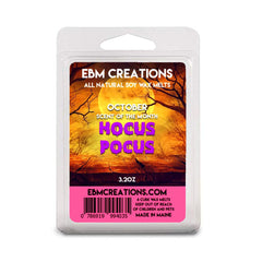 Hocus Pocus soy wax melts 3.2oz six-cube clamshell