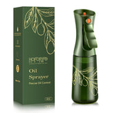 hoforife glass olive oil sprayer dark green 200ml