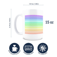 Hogg ray sunshine sideways mug with hidden message