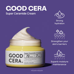 Holika Holika Good Cera Super Ceramide Cream jar close up