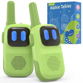 Holiky walkie talkies for kids 2-pack palm-size design