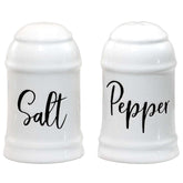 Home Acre Designs salt and pepper shakers white ceramic