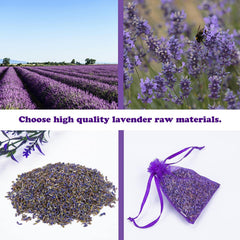 Lavender cedar aroma sachets for wardrobes and drawers