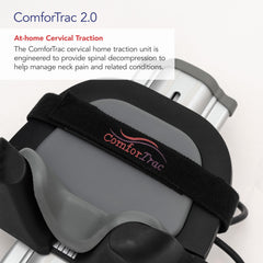 Home neck therapy traction device with adjustable incline