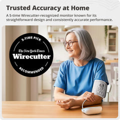 Home monitoring kit including wall adapter and batteries