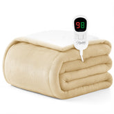 Homemate Electric Heated Blanket twin size 62x84 inches on bed