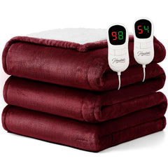 Homemate electric heated blanket queen size 84x90 dual control