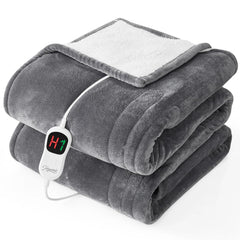 Homemate electric heated blanket twin 62x84 silhouette