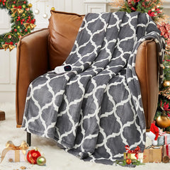 Homemate heated blanket electric throw 50x60 size